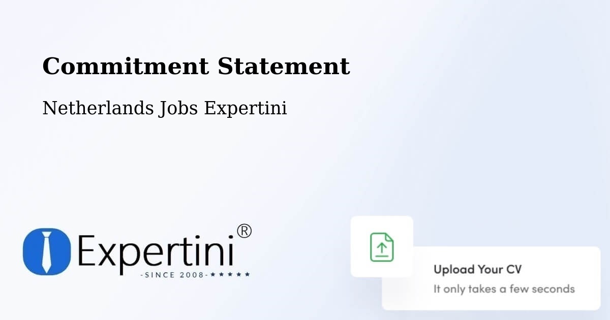 Corporate Commitment – Heechterp - Netherlands Jobs Expertini